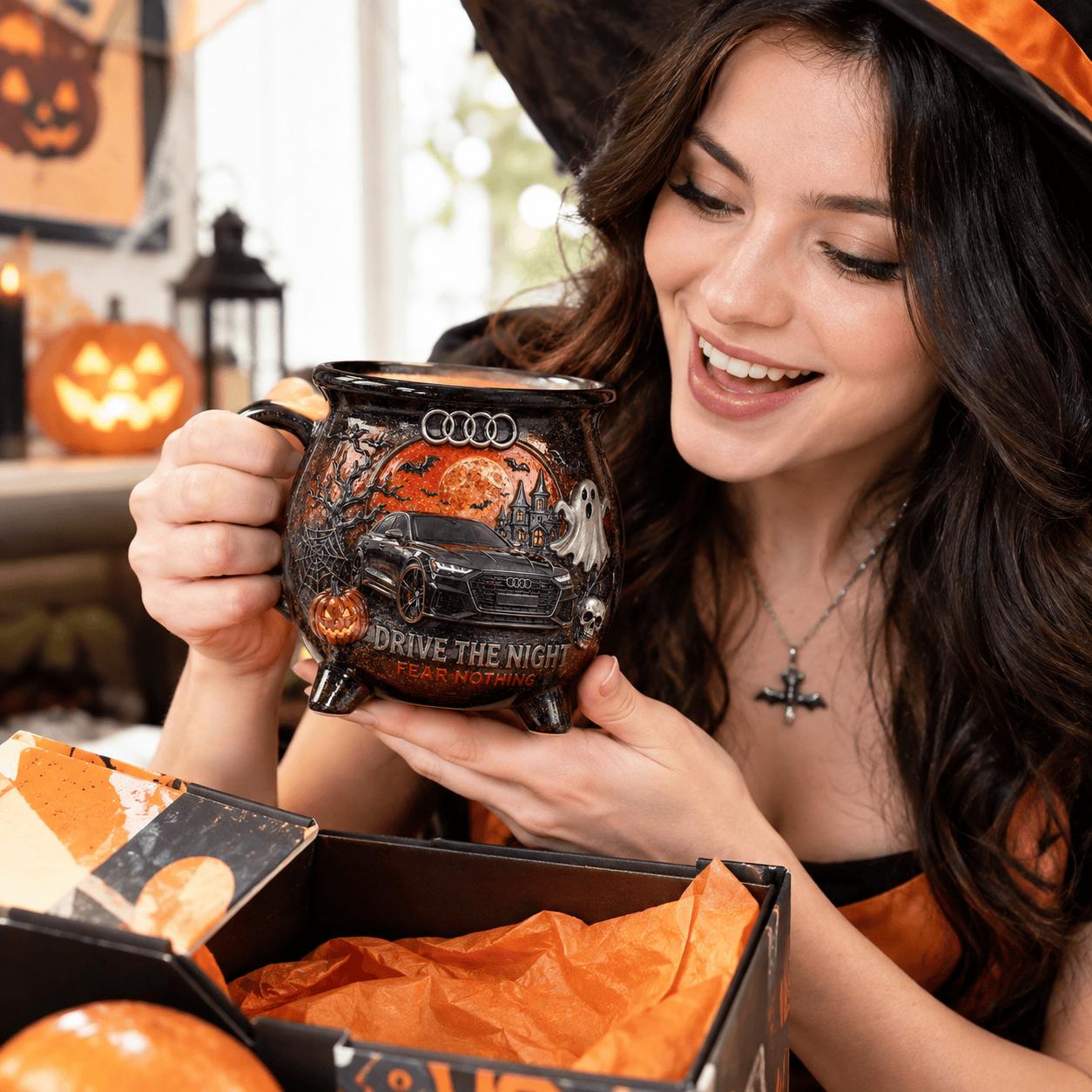 Premium AUD Witch Cauldron Mug NPL