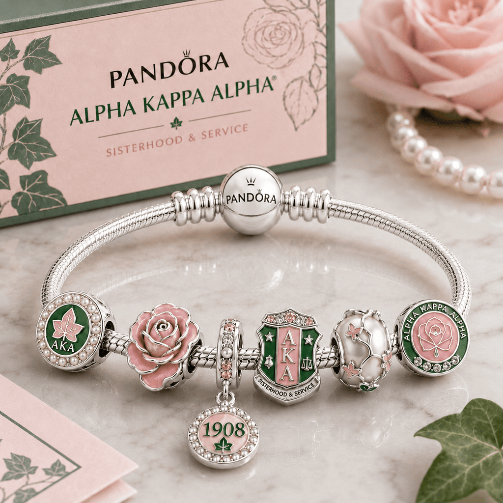 AKA Silver Charm Bracelet Set BMD
